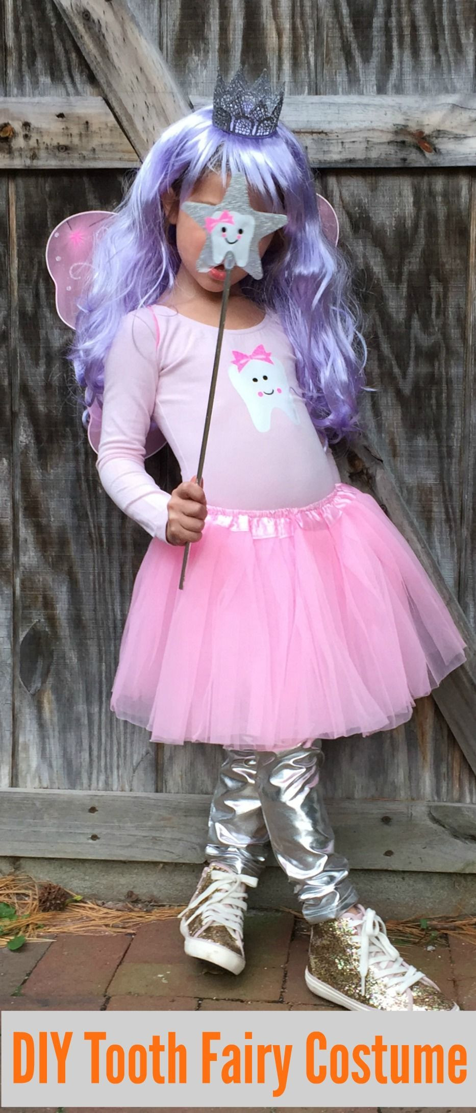 DIY Tooth Fairy Costumes
 Easy DIY Halloween Costume for Kids The Tooth Fairy