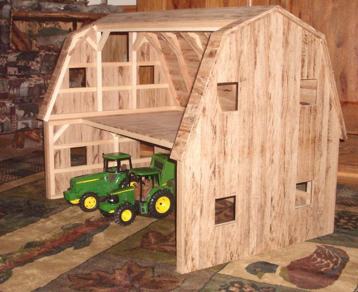 DIY Toy Barn Plans
 32 Best images about DIY toy barns on Pinterest