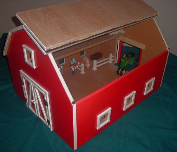 DIY Toy Barn Plans
 32 best images about DIY toy barns on Pinterest