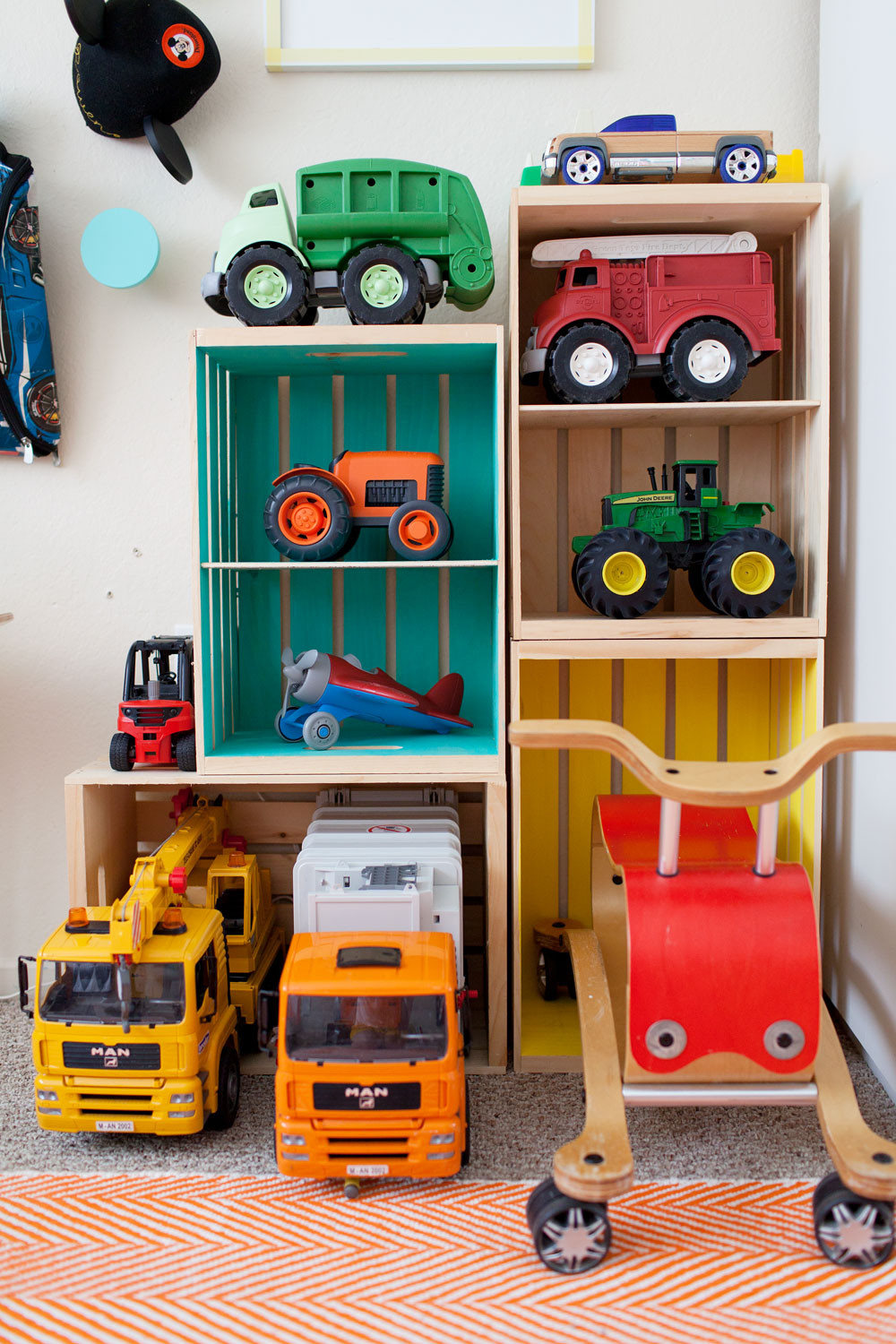 DIY Toy Room Organization
 Boys Room Decor