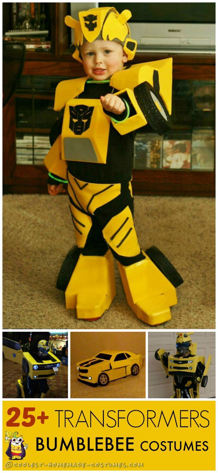 DIY Transformers Costumes
 Coolest Ever Bumblebee Costume Ideas