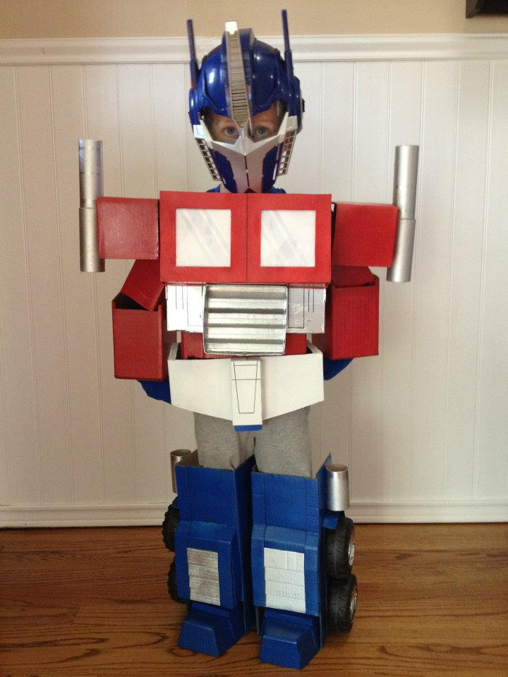 DIY Transformers Costumes
 10 Fun and Clever Cardboard Halloween Costumes for Kids