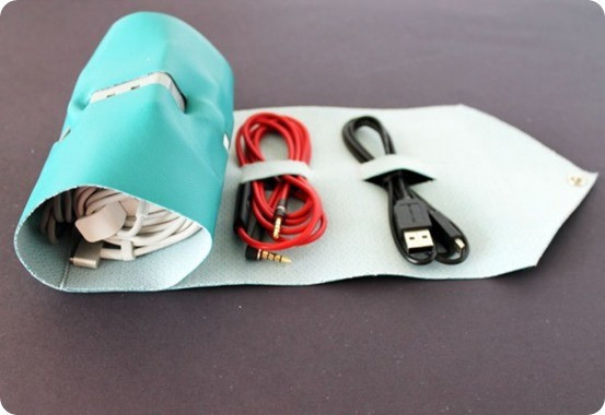 DIY Travel Cord Organizer
 Gift Ideas for Dad 6 Travel Cord Roll Knock fDecor