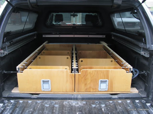 DIY Truck Bed Storage Plans
 LATEST PROJECT Truck Drawers Sleeping Platform