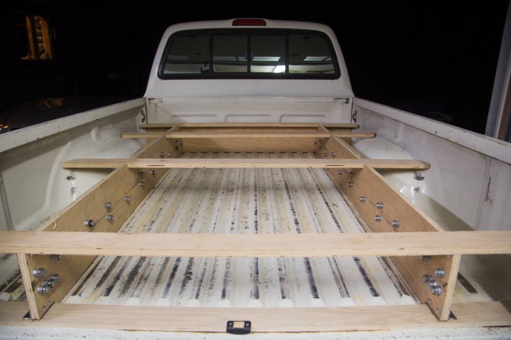 DIY Truck Bed Storage Plans
 What This Guy Does To The Back His Truck Is Borderline