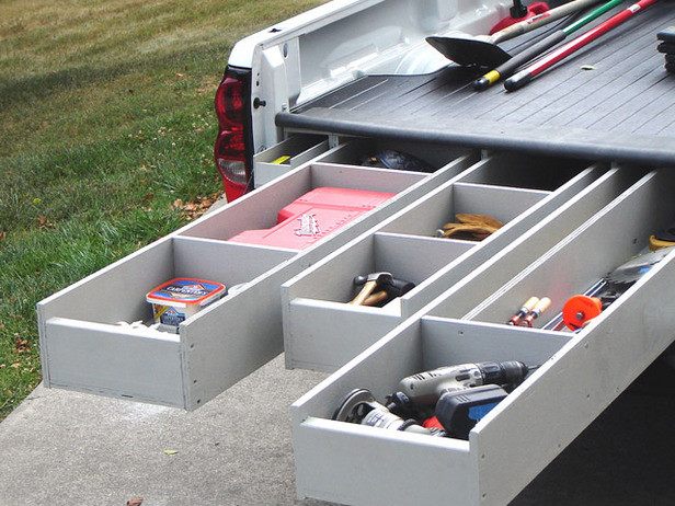 DIY Truck Bed Storage Plans
 How to Install a Truck Bed Storage System how tos