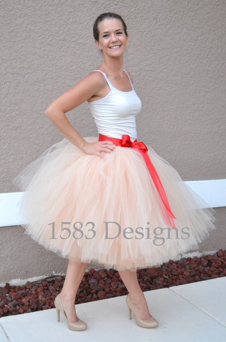 DIY Tutu Skirt For Adults
 Custom Made Layered Basic Tutu Skirt For ADULTS by