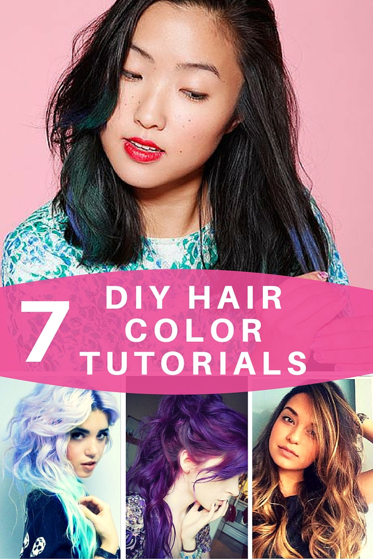 DIY Two Tone Hair
 7 DIY Hair Color Tutorials You Have to See And Try