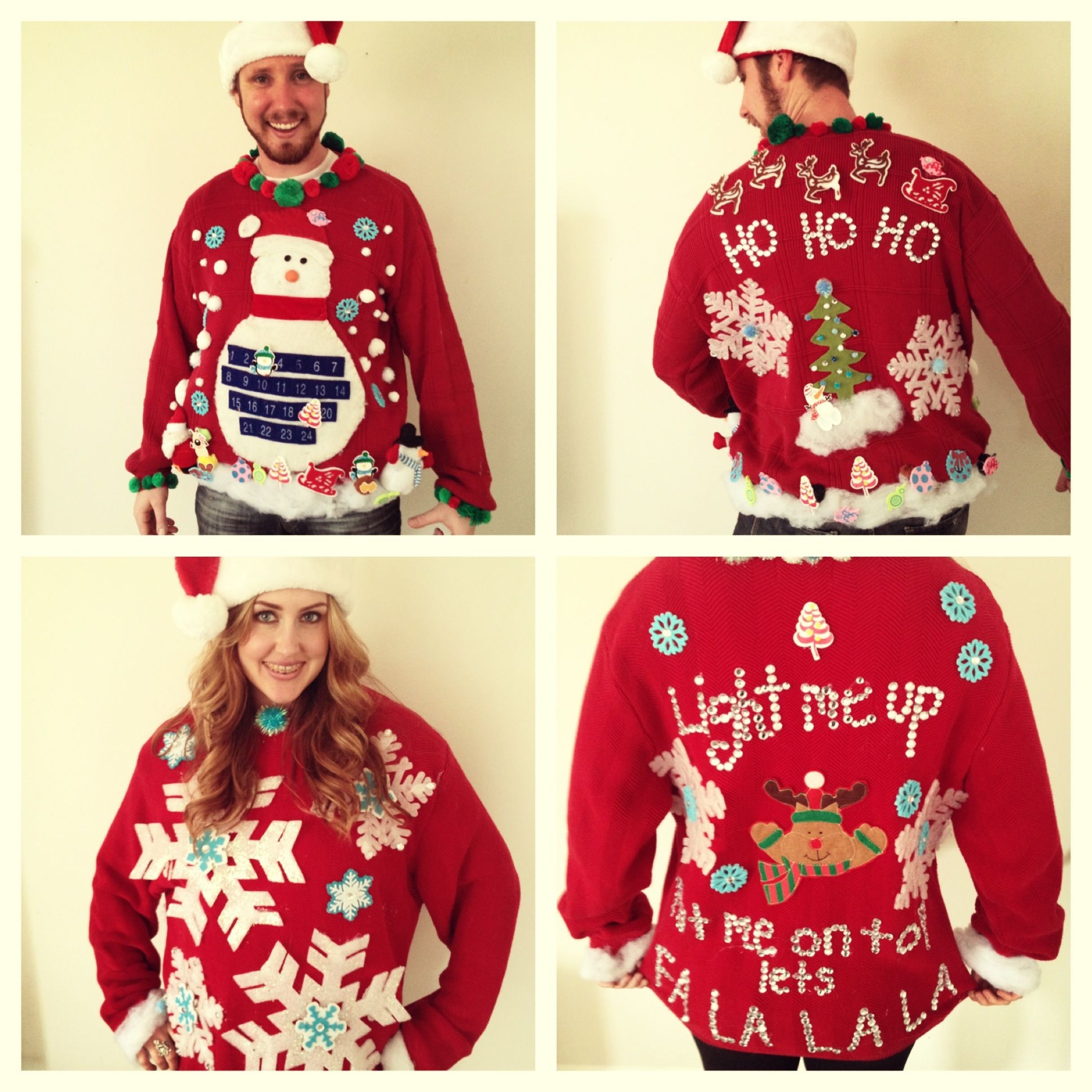DIY Ugly Christmas Sweater Pinterest
 Ugly christmas sweaters homemade Christmas
