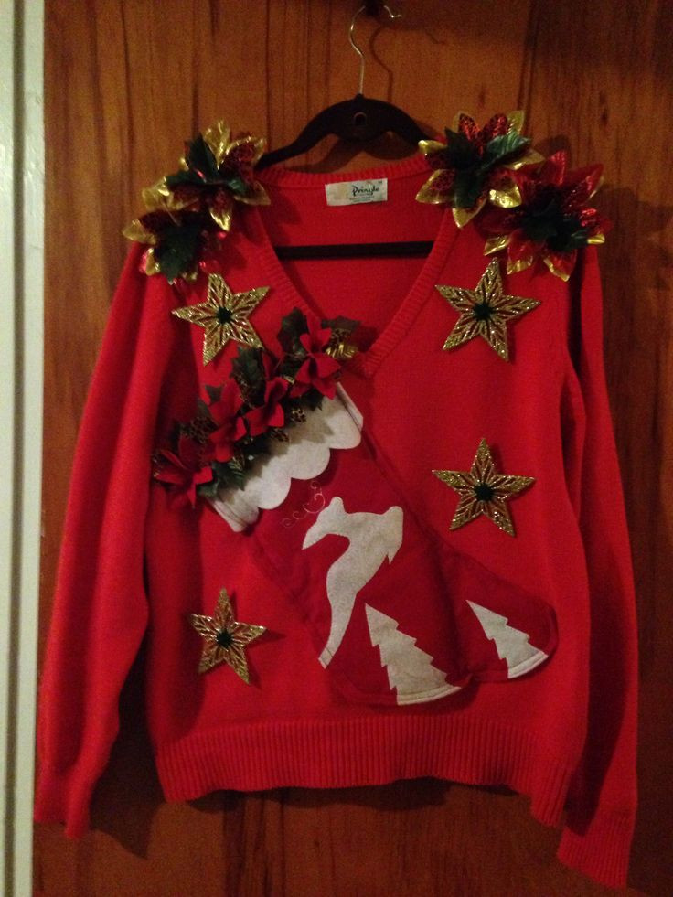 DIY Ugly Christmas Sweater Pinterest
 DIY Ugly Christmas Sweater Christmas