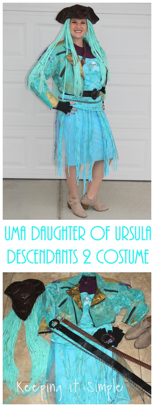 DIY Uma Costume
 Keeping it Simple DIY Uma from Descendants 2 Costume