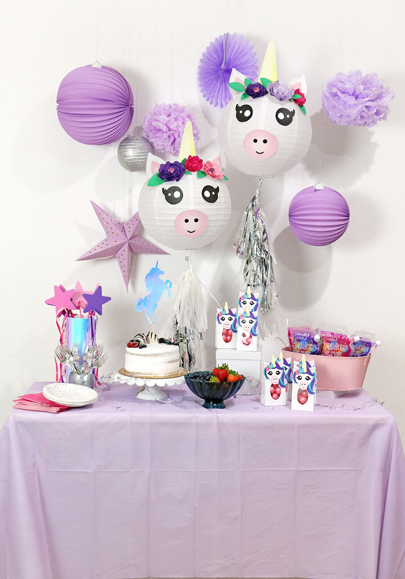 cute diy unicorn party ideas Diy Unicorn Birthday Party Ideas
A Cute and Colorful DIY Unicorn Party with Goblies Paint