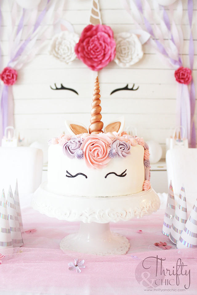 Diy Unicorn Birthday Party Ideas
 Thrifty and Chic DIY Projects and Home Decor