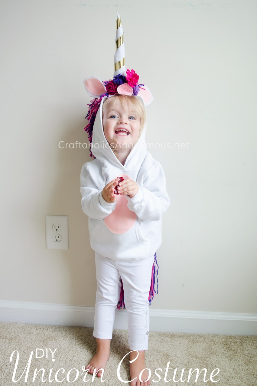 DIY Unicorn Costume For Kids
 Craftaholics Anonymous