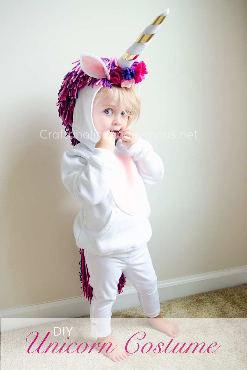 DIY Unicorn Costume For Kids
 Craftaholics Anonymous