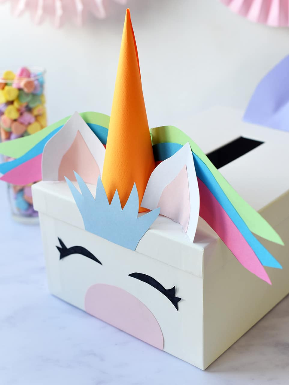 DIY Valentine Box
 Alice and LoisDIY Unicorn Valentine s Card Box Alice and