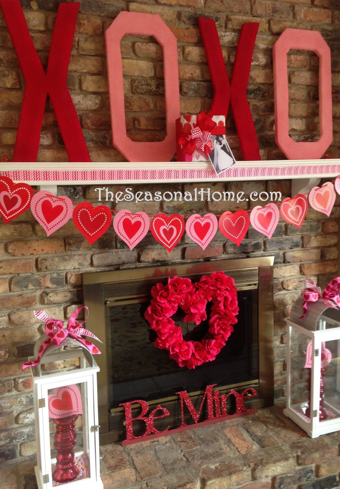 DIY Valentine Decoration Ideas
 Valentine Kisses & Hugs D I Y Decor & Gift Idea