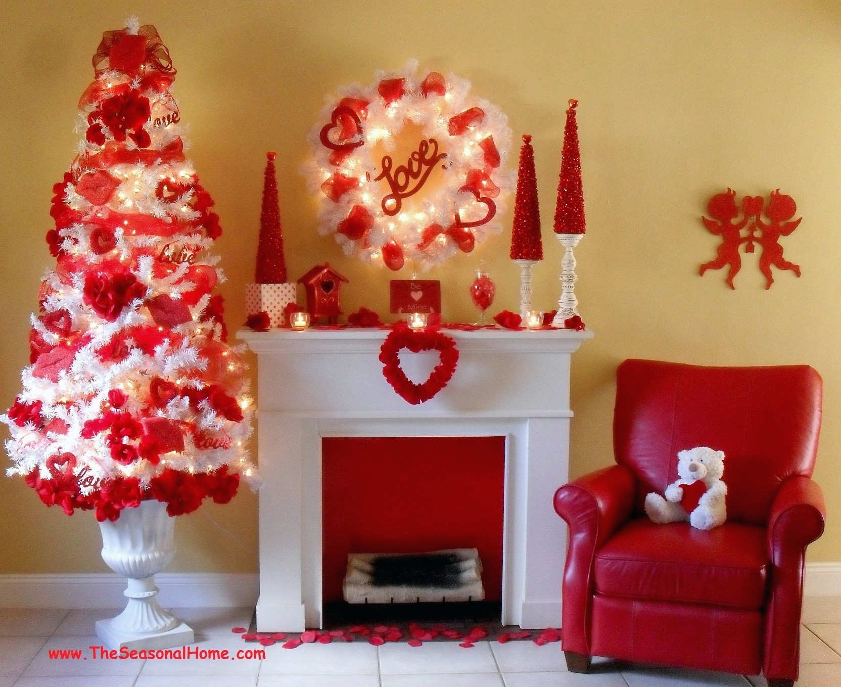 DIY Valentine Decoration Ideas
 Lovable DIY Valentine s Decor Ideas You Should Craft