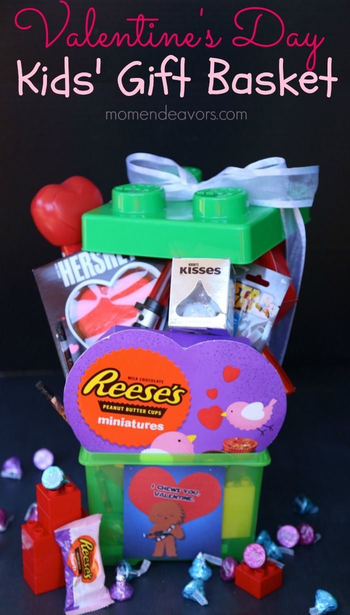DIY Valentine Gift For Kids
 Fun DIY Valentine s Day Gift Basket for Kids