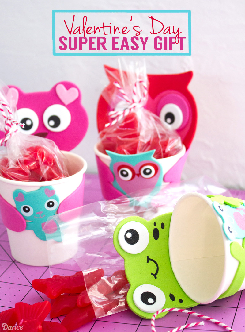 DIY Valentine Gift For Kids
 DIY Valentine Gift for Kids Paper Cup Kits Darice