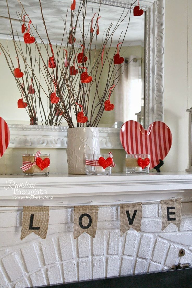 DIY Valentines Decorations Pinterest
 1602 best Valentine s Day DIY Inspiration images on