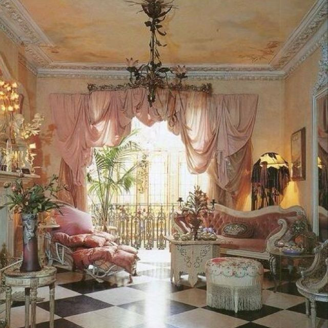 DIY Victorian Decor
 Pink & cream Victorian furniture A La Shabby cute after