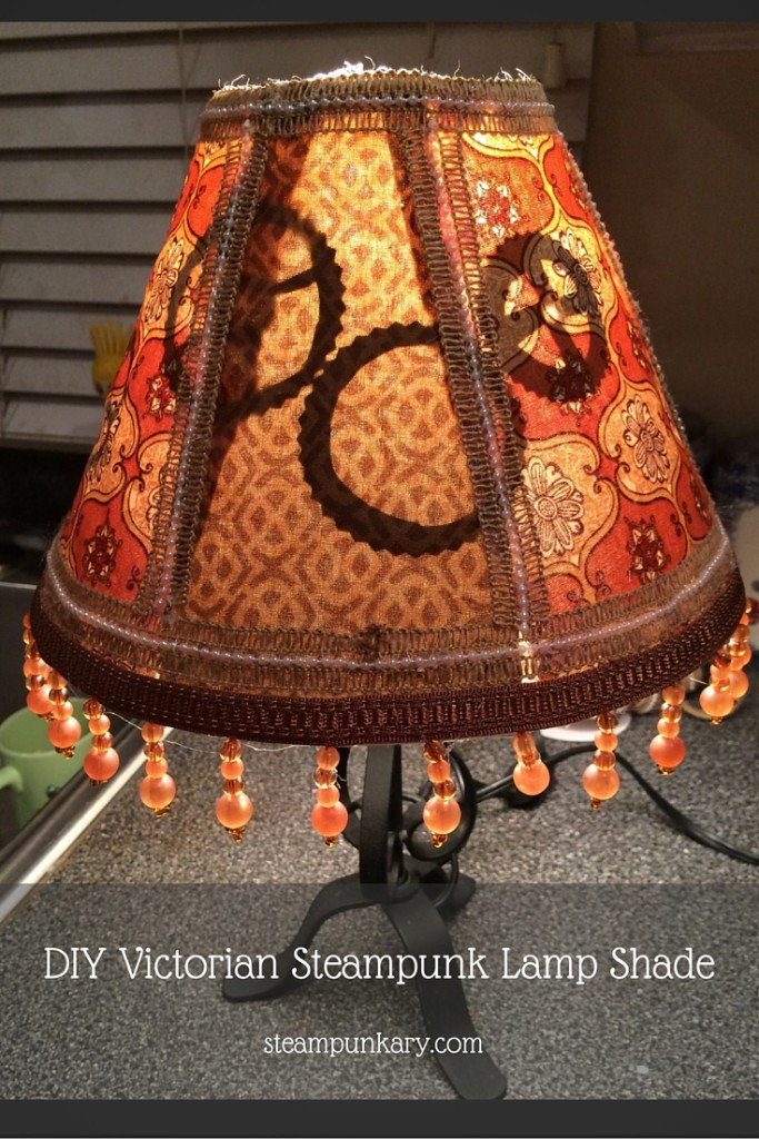 DIY Victorian Decor
 DIY Victorian Steampunk Lamp Shade
