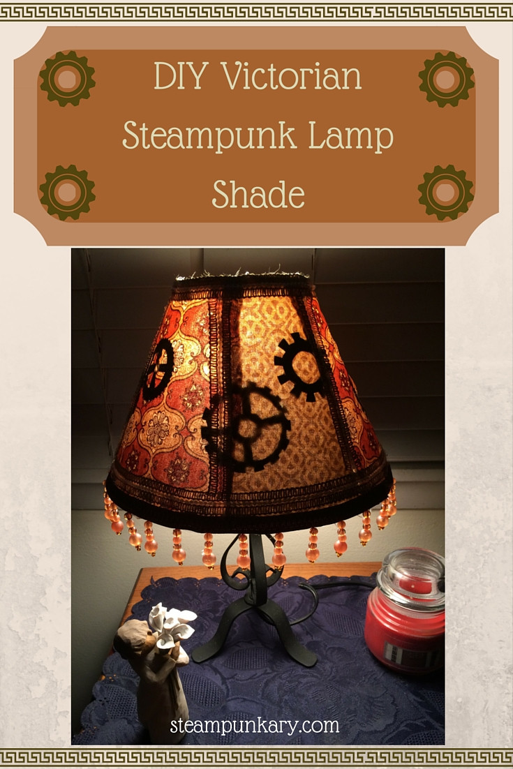 DIY Victorian Decor
 DIY Victorian Steampunk Lamp Shade