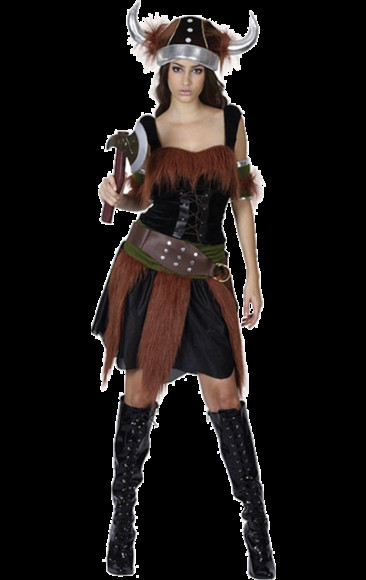 DIY Viking Costume For Adults
 Adult Viking Lady Costume