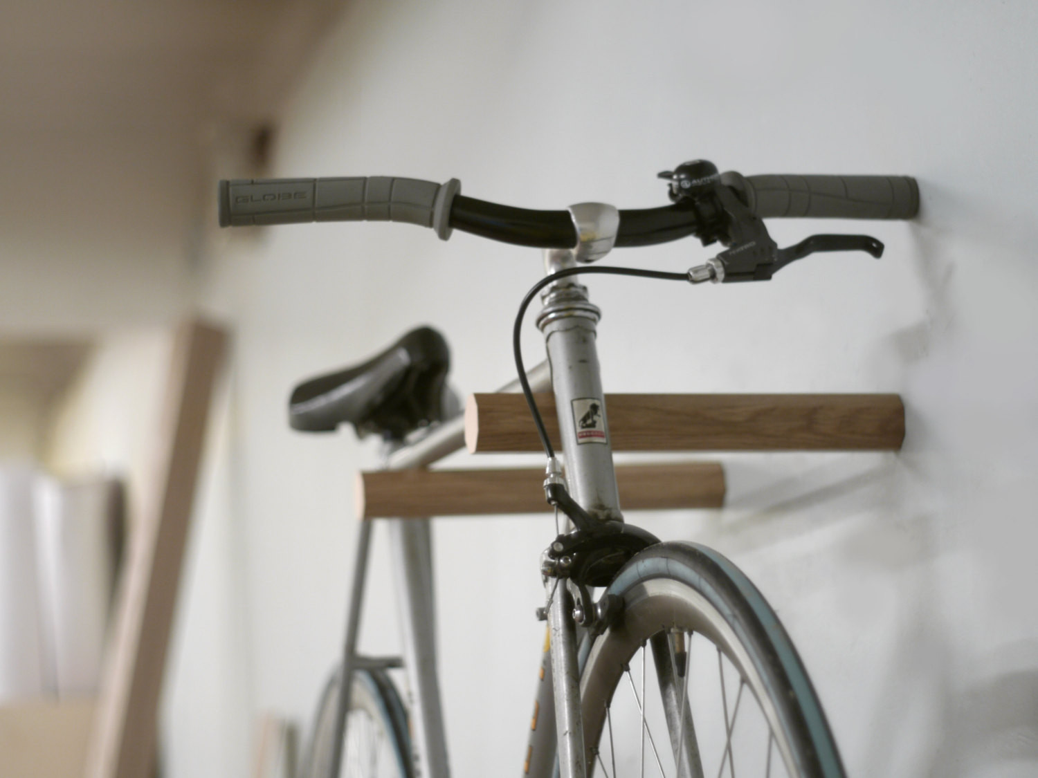 DIY Wall Bike Rack
 Bicycle Wall Racksbdpd9