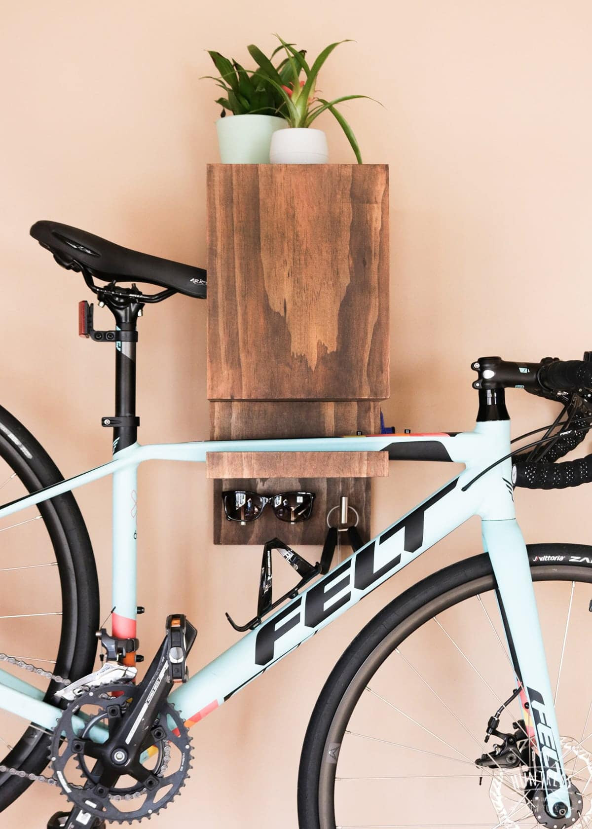 DIY Wall Bike Rack
 DIY Wall Mounted Bike Rack DIY Huntress