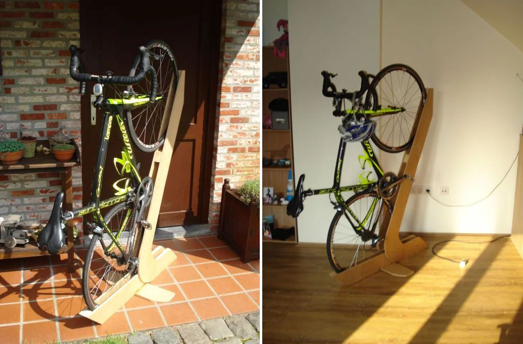 DIY Wall Bike Rack
 10 Amazing DIY Bike Rack Ideas You Just Have To See