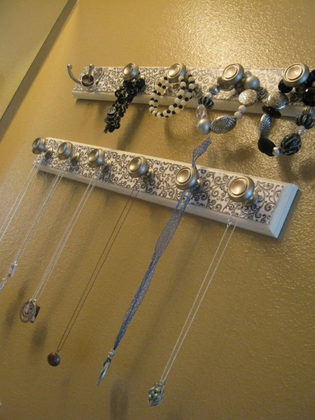 DIY Wall Jewelry Organizer
 36 Awesome Ideas of DIY Wall Jewelry Organizers