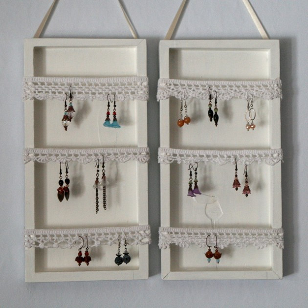 DIY Wall Jewelry Organizer
 36 Awesome Ideas of DIY Wall Jewelry Organizers