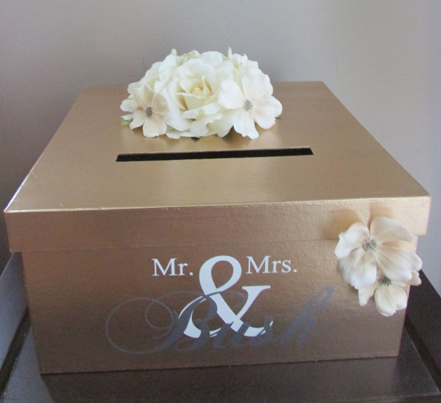 DIY Wedding Card Box Instructions
 Wedding Card Box Black Vintage