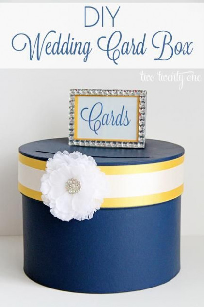 DIY Wedding Card Box Instructions
 Diy Wedding Card Box Instructions