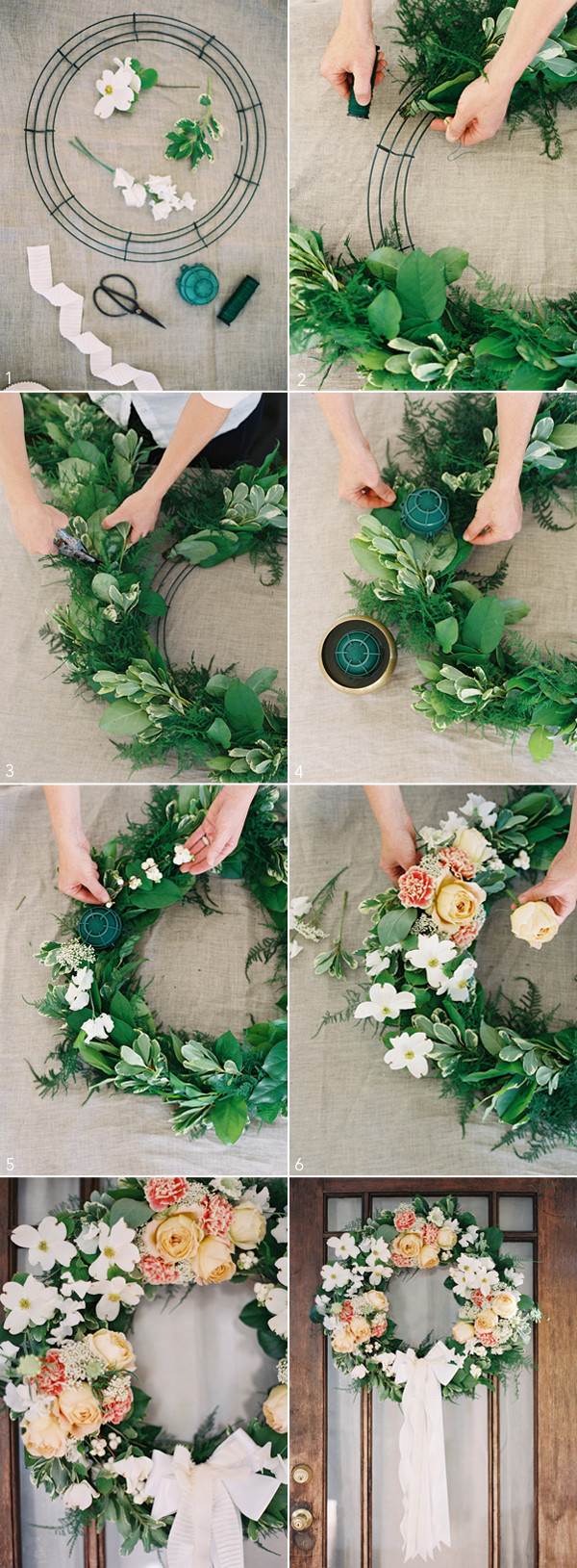 DIY Wedding Decor Ideas
 DIY Wedding Wreath ce Wed