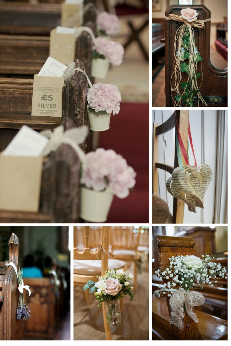 DIY Wedding Decor Ideas
 5 easy DIY ideas to decorate your wedding pews