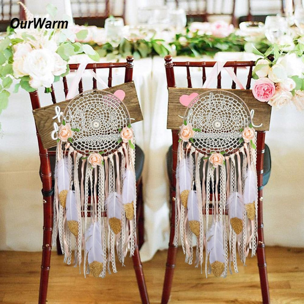 Diy Wedding Decoration
 OurWarm DIY Wedding Decoration Bride Groom Chair Decor DIY