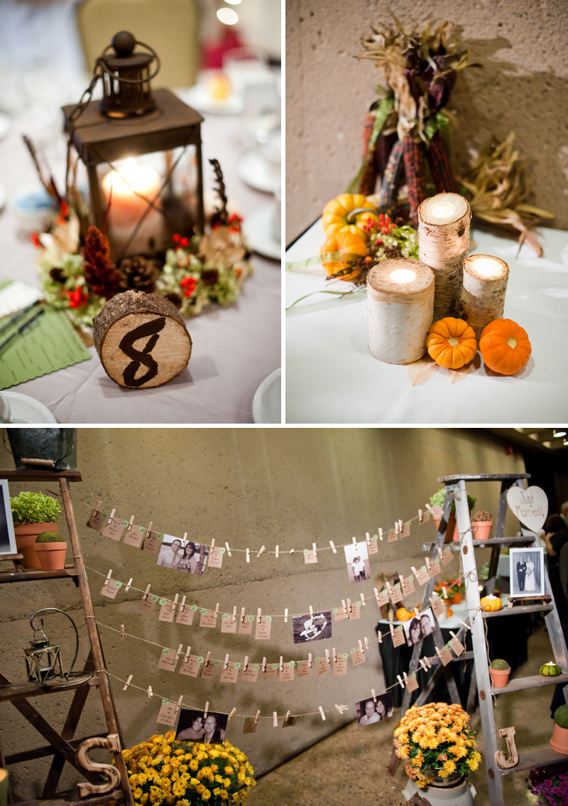 Diy Wedding Decoration
 Rustic DIY Fall Wedding Every Last Detail