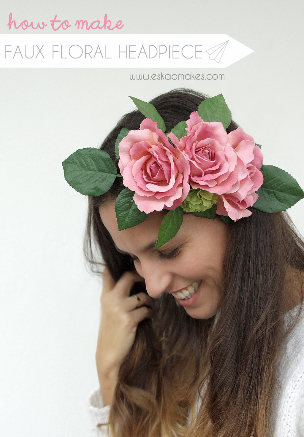 DIY Wedding Headpieces
 How to make faux floral headpiece [es kaa ] makes