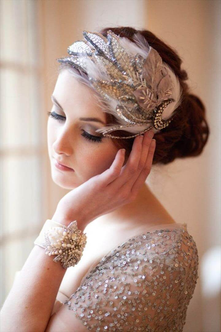 DIY Wedding Headpieces
 14 DIY Feather Hair Accessories Suggestions