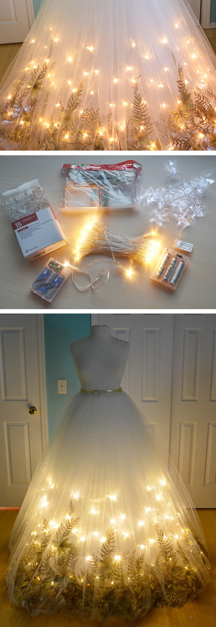 DIY Wedding Lighting
 These 21 DIY Wedding Reception Dresses Will Knock Your