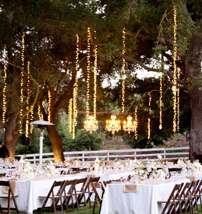 DIY Wedding Lighting
 Diy outdoor wedding lighting