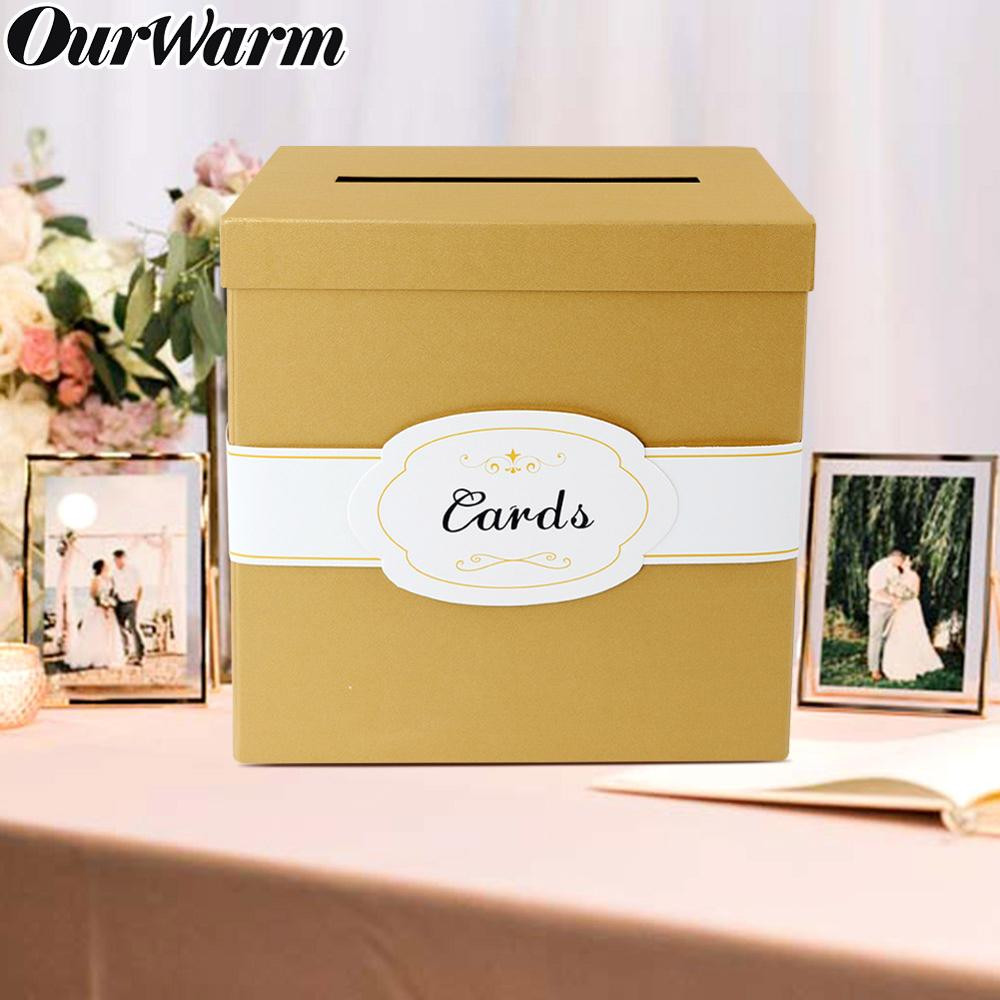 src=bing&albslr= &isdl=y DIY Wedding Money Box
OurWarm DIY Wedding Box Card Box Gold Paperboard Money Box