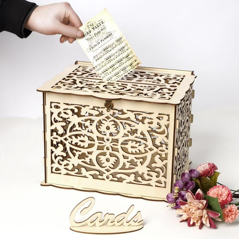 src=bing&albslr= &isdl=y DIY Wedding Money Box
DIY Wedding Gift Card Box Wooden Money Box with Lock