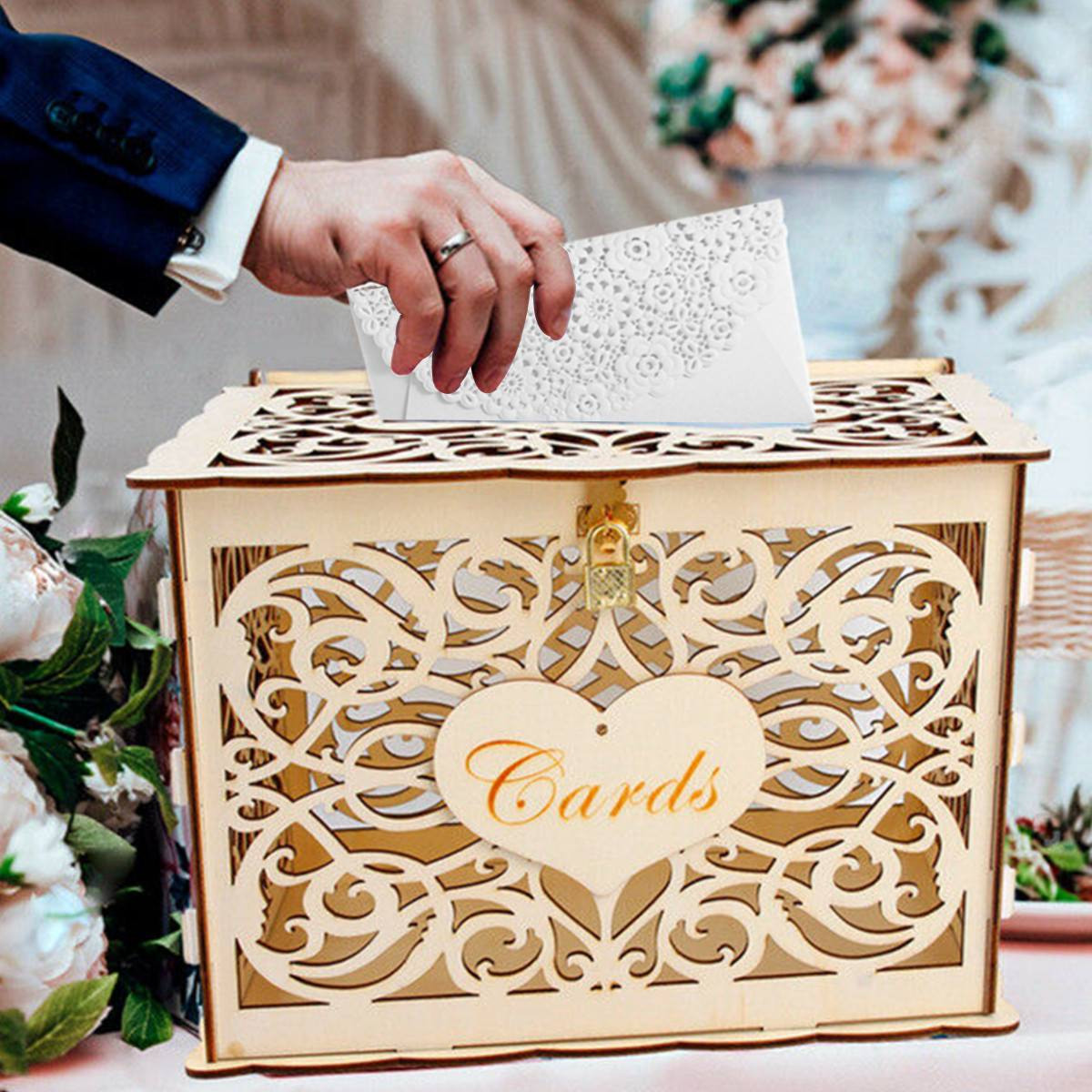 src=bing&albslr= &isdl=y DIY Wedding Money Box
DIY Wedding Gift Card Box Wooden Money Box With Lock