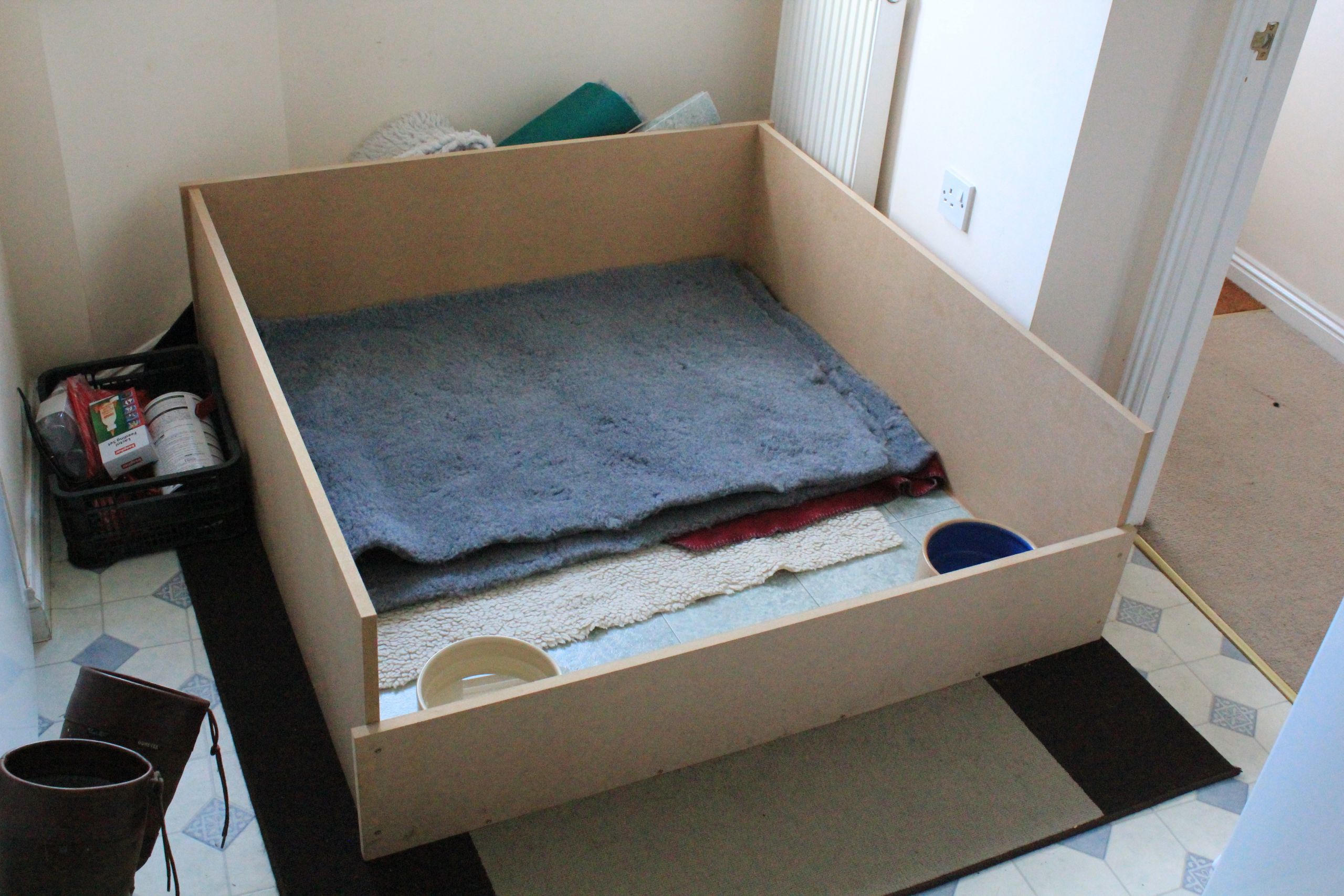 DIY Whelping Box
 The Whelping Box…