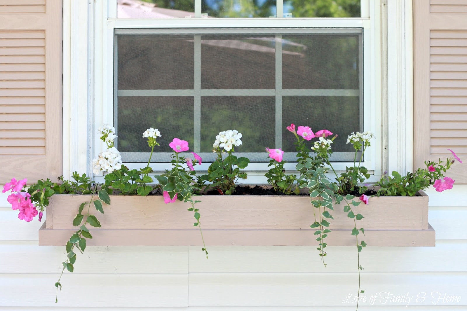 DIY Window Boxes
 Easy & Inexpensive DIY Window Boxes Love of Family & Home