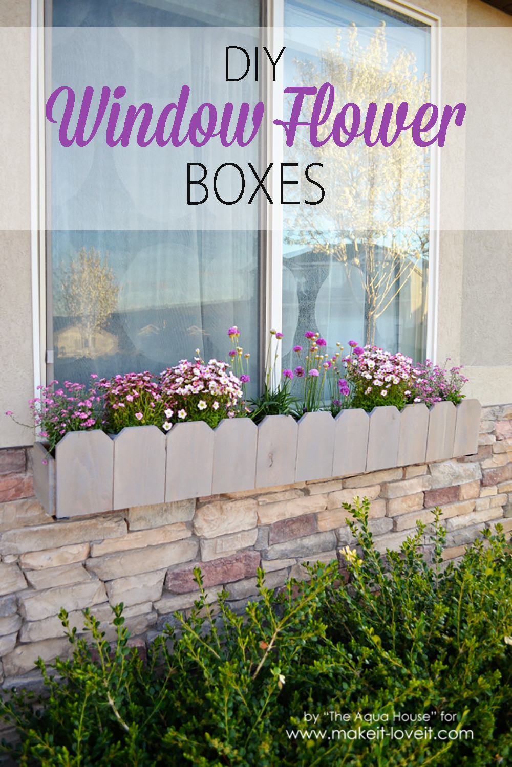 DIY Window Flower Boxes
 DIY Window Flower Boxes